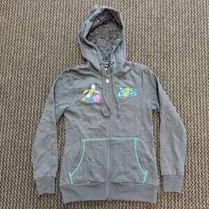 Blizzard StarCraft Carbot Animation Crew Hoodie 2014 Gray Size Small RARE